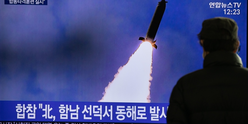  Corea del Norte lanzó su segundo misil en dos días