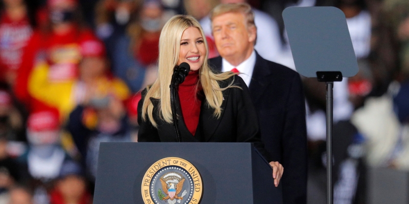  la Hija de Trump se negó a apoyar la versión de su padre sobre el fraude electoral 