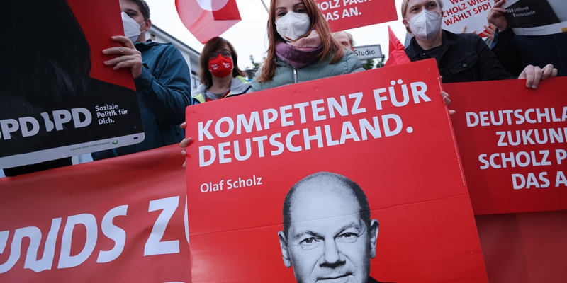  Los socialdemócratas de Alemania lideraron la coalición gobernante- & laquo; semáforo & raquo; 