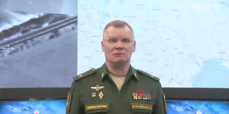  el Ministerio de defensa informó de la destrucción del mi-8 Ucraniano 