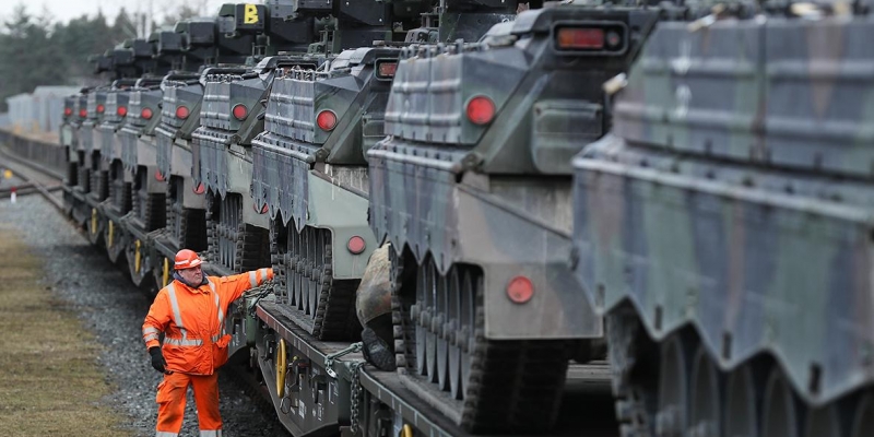  en la UE propusieron abordar la infraestructura para el transporte de equipo militar 