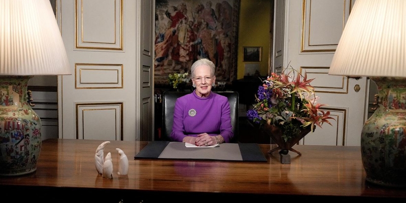 Королева Дании в новогоднем обращении объявила об отречении от