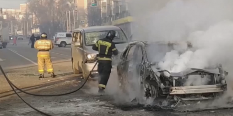 В Белгороде возникло 10 пожаров после обстрела ВСУ